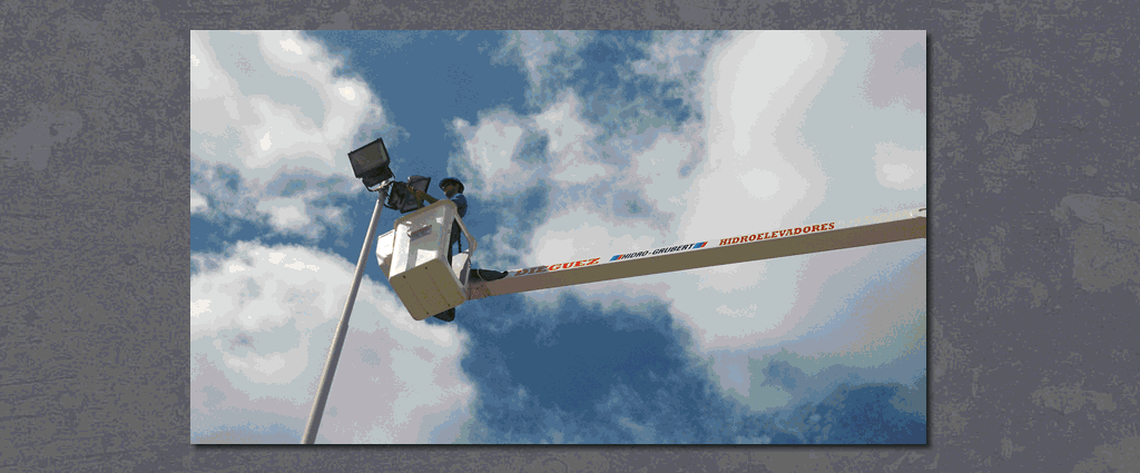 mantenimiento de luminarias